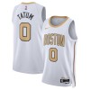 Maillot Homme Boston Celtics Tatum 2025-26 Nike City Edition Blanc Swingman